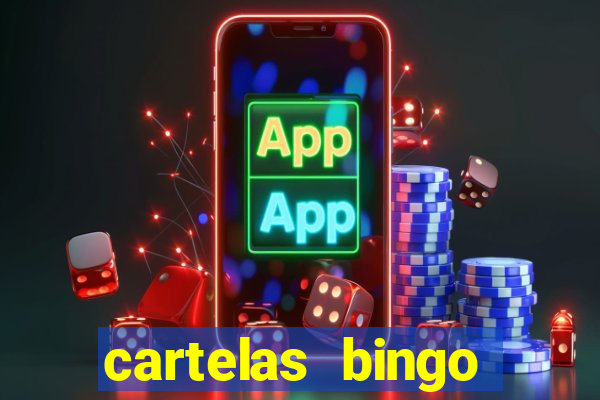 cartelas bingo bingo de palavras para imprimir